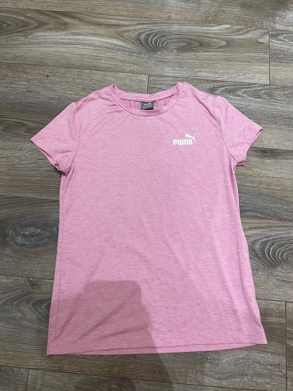 $5 w/ min $20 spend Puma Girls Pink Logo Tee Size 10-12